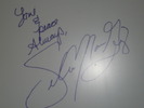 my autograph ...