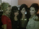 On the set of Remember December with some of my favorite girls AnnaMariapdt chloebridges and ettejna